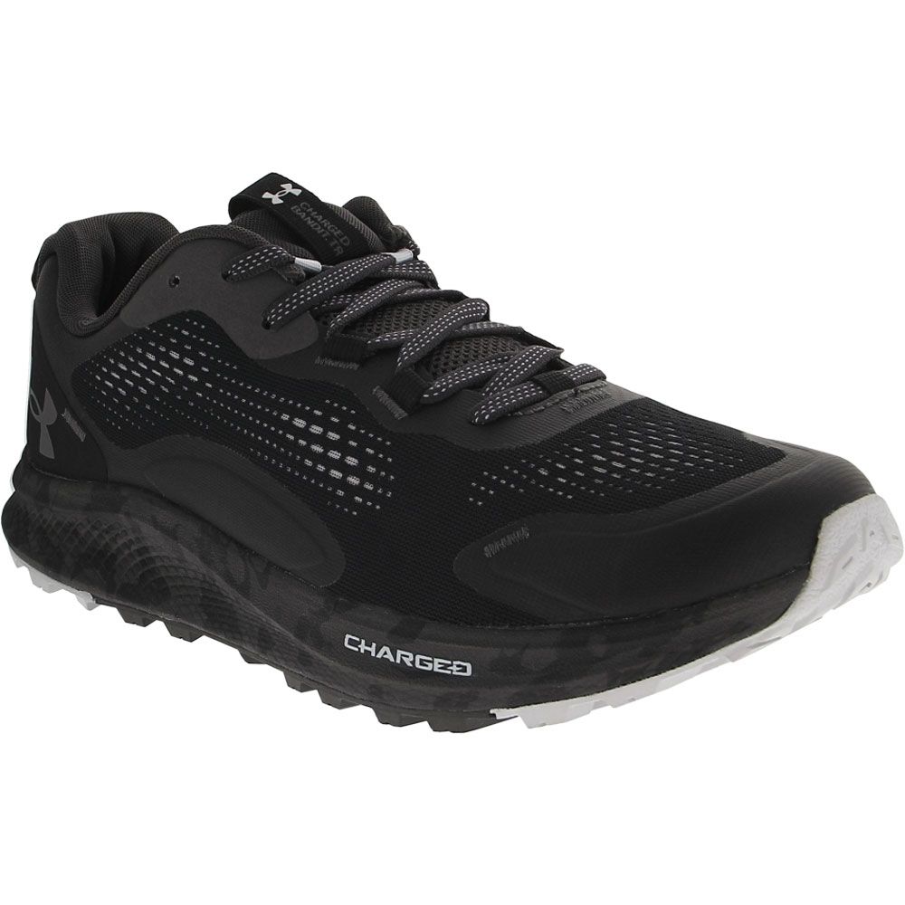 Under Armour Charged Bandit TR 2 Trail Running Shoes - Womens Black Grey