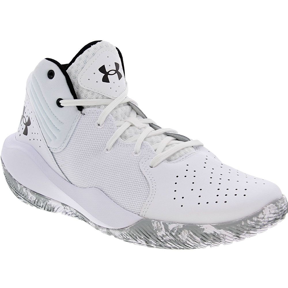 Under Armour Jet 21 Basketball Shoes - Mens White
