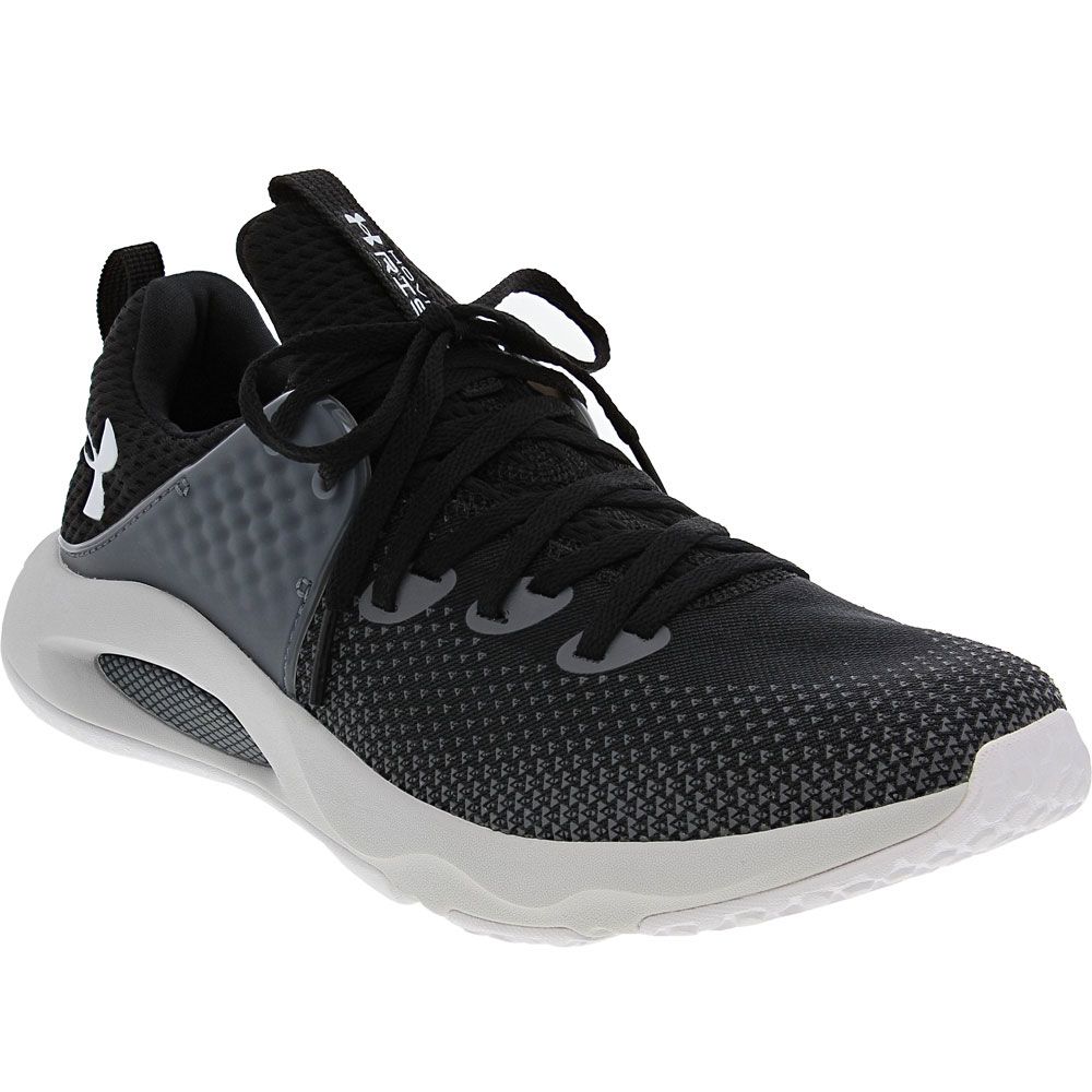 Under Armour Hovr Rise 3 Training Shoes - Mens Black Grey