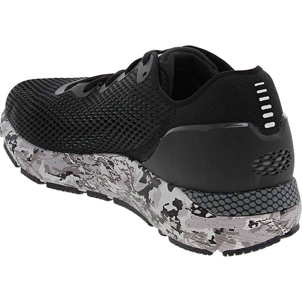 Under Armour Hovr Sonic 4 Rflt Camo Running Shoes - Mens Black Grey Back View
