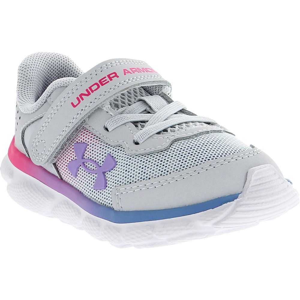 Under Armour Assert 9 AC Athletic Shoes - Baby Toddler Halo Grey Lavender