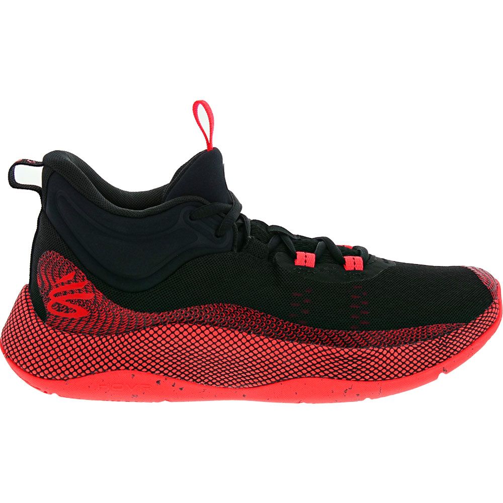 Under armour on sale red shoes mens