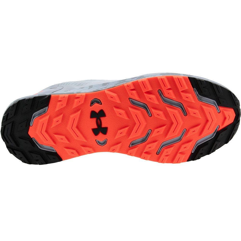 Under Armour Charged Bandit TR 2 Sp Trail Running Shoes - Mens Grey Black Orange Sole View