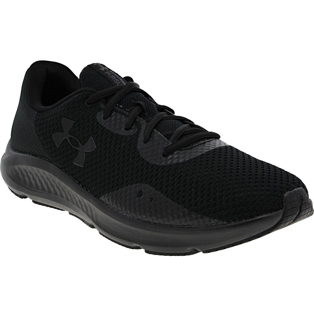 Under Armour Charged Pursuit 3 Running Shoe - Mens Black