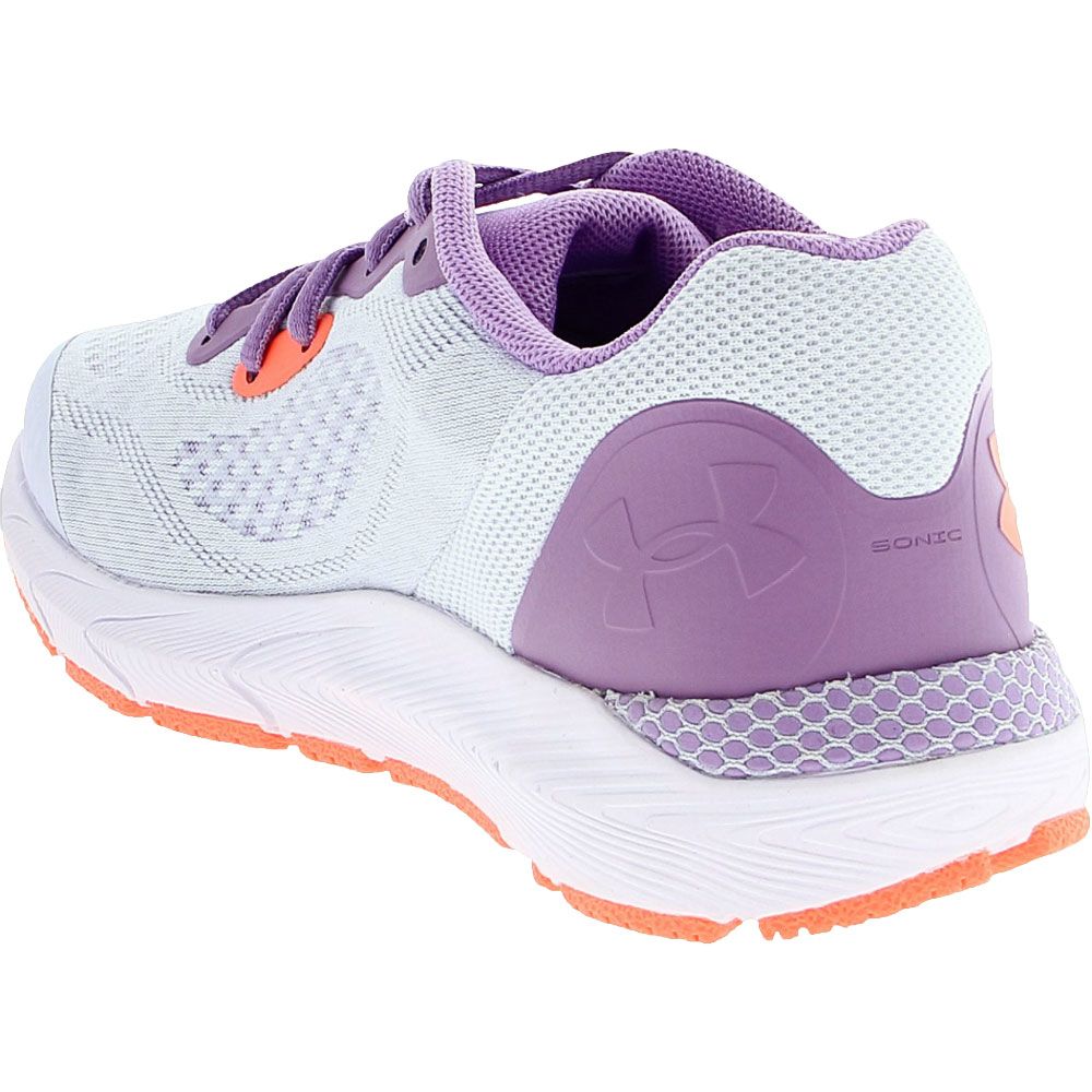 Under Armour Hovr Sonic 5 Running - Boys | Girls Oxford Blue Lilac Back View