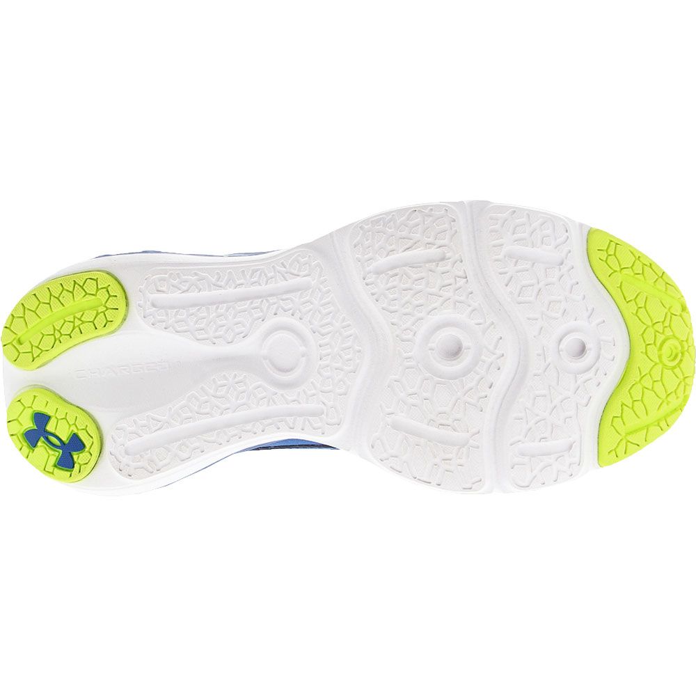 Under Armour Charged Vantage 2 GS Kids Running Shoes Victory Blue Sole View