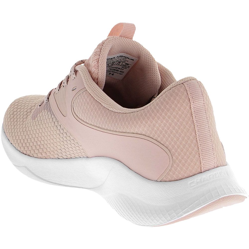 Under Armour Charged Aurora 2 Training Shoes - Womens Retro Pink Back View