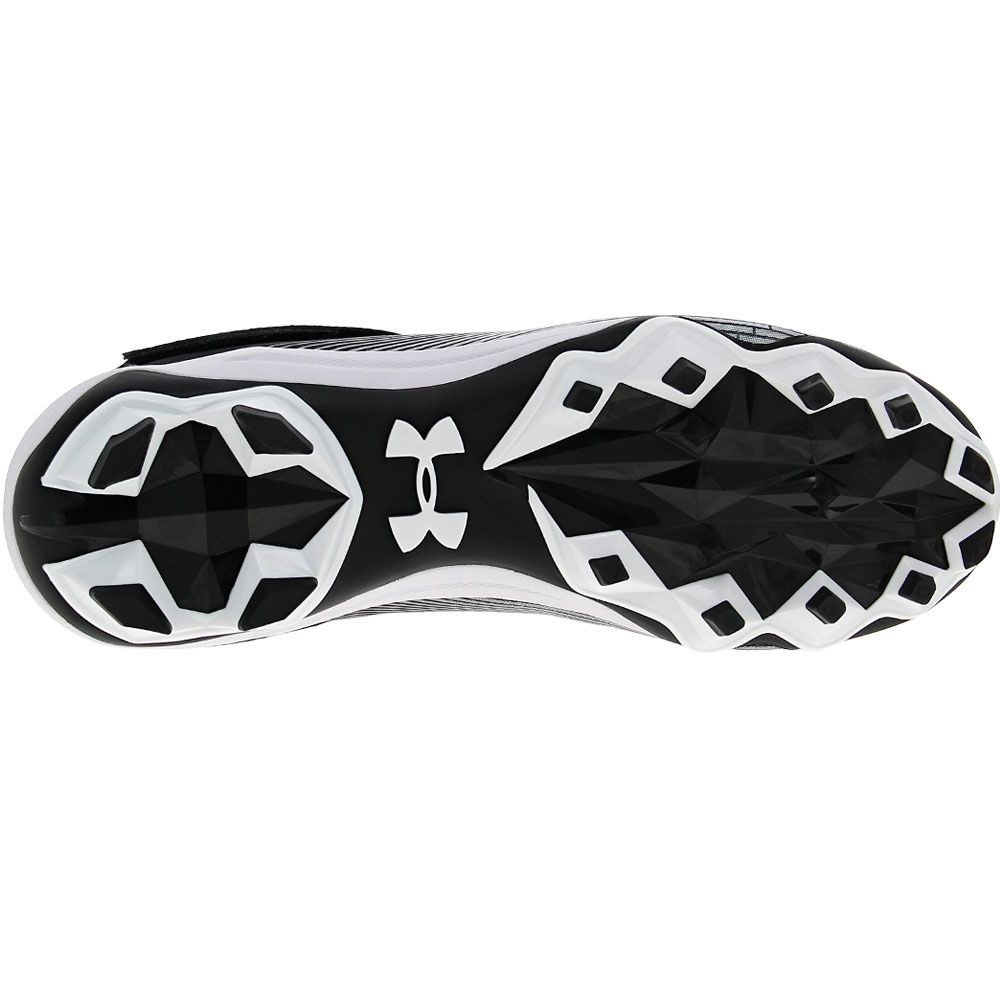 Under Armour Hammer Highlight Football Cleats - Mens Black Sole View