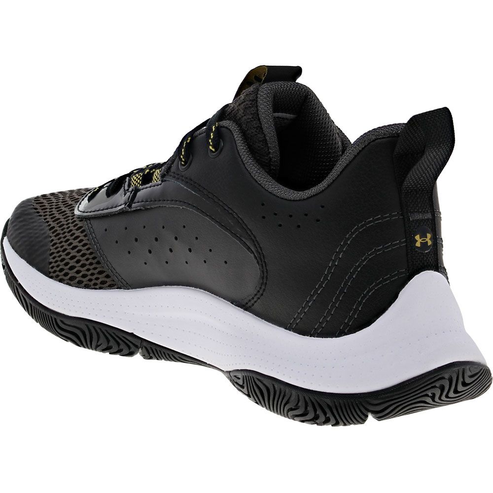 Under Armour 3z6 Gs Basketball - Boys | Girls Grey Gold Black Back View