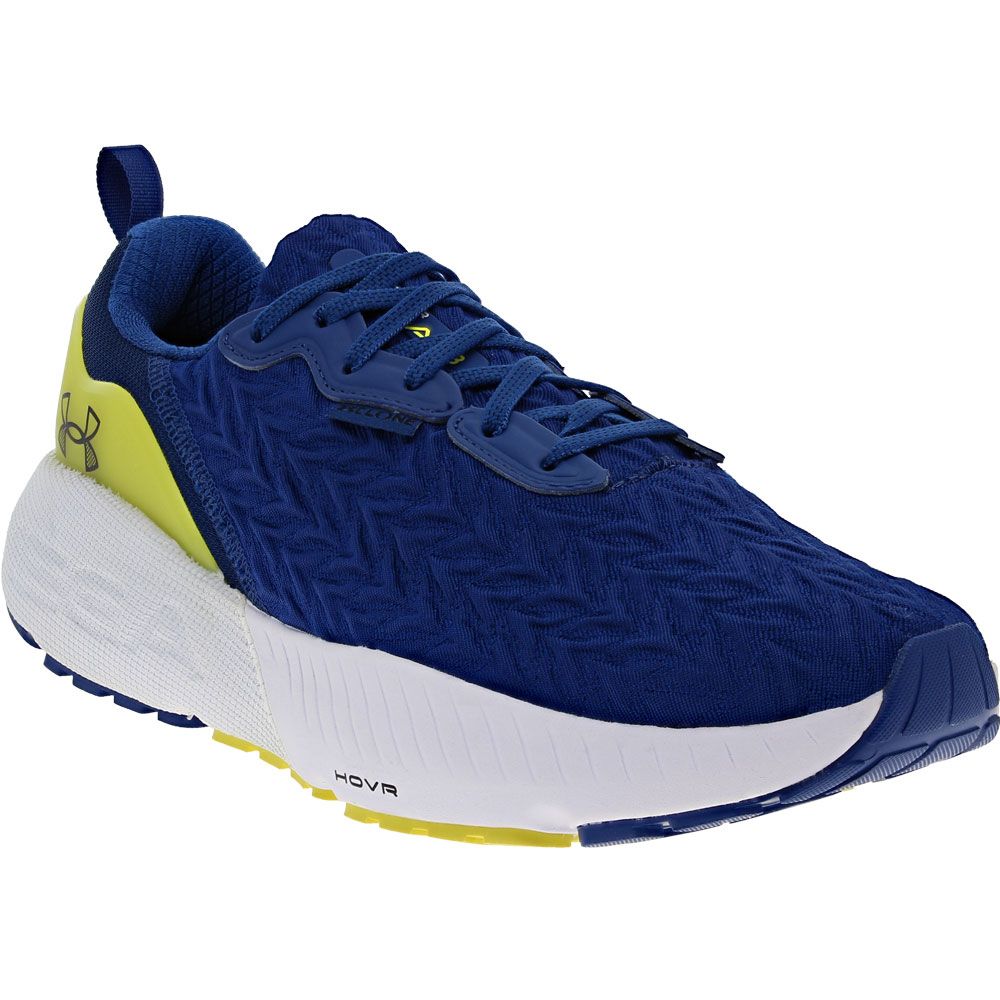 Under Armour Hovr Mega 3 Clone Running Shoes - Mens Blue Mirage Yellow