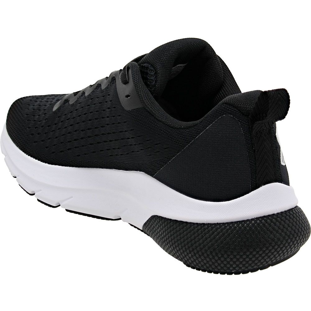 Under Armour HOVR Turbulence Running Shoes - Mens Black Jet Gray Back View
