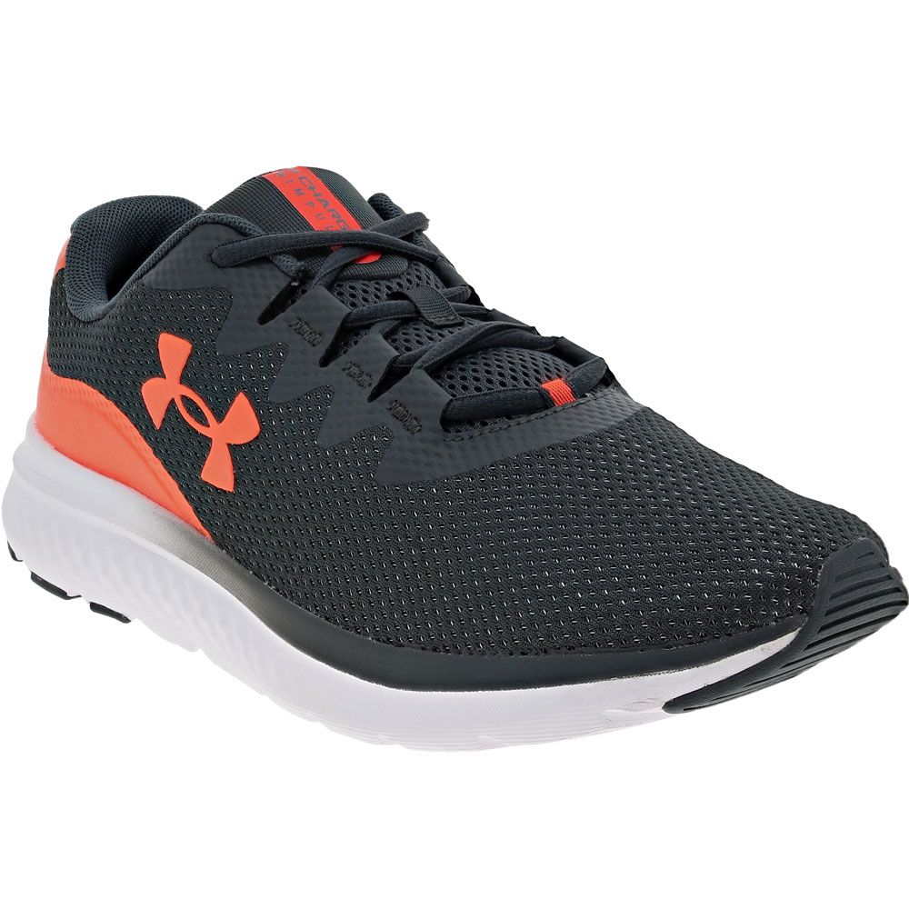 Under Armour Charged Impulse 3 Running Shoes - Mens Grey Orange