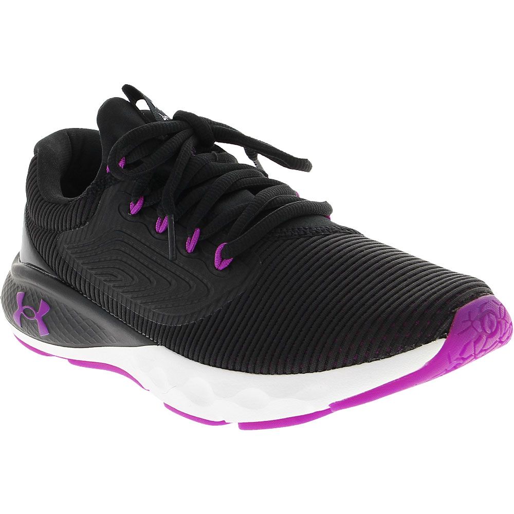 Under Armour Charged Vantage2 Ice Running Shoes - Womens Black Strobe