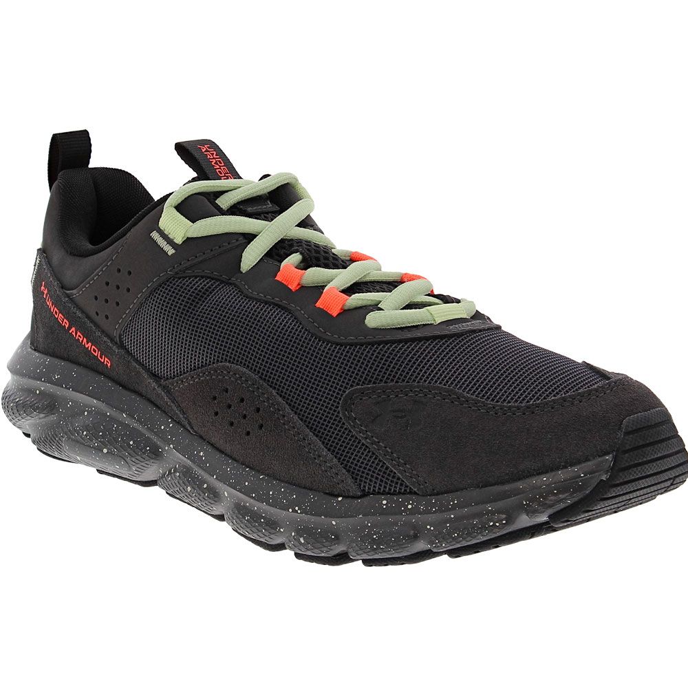 Under Armour Charged Verssert Speckle Running Shoes - Mens Grey Black
