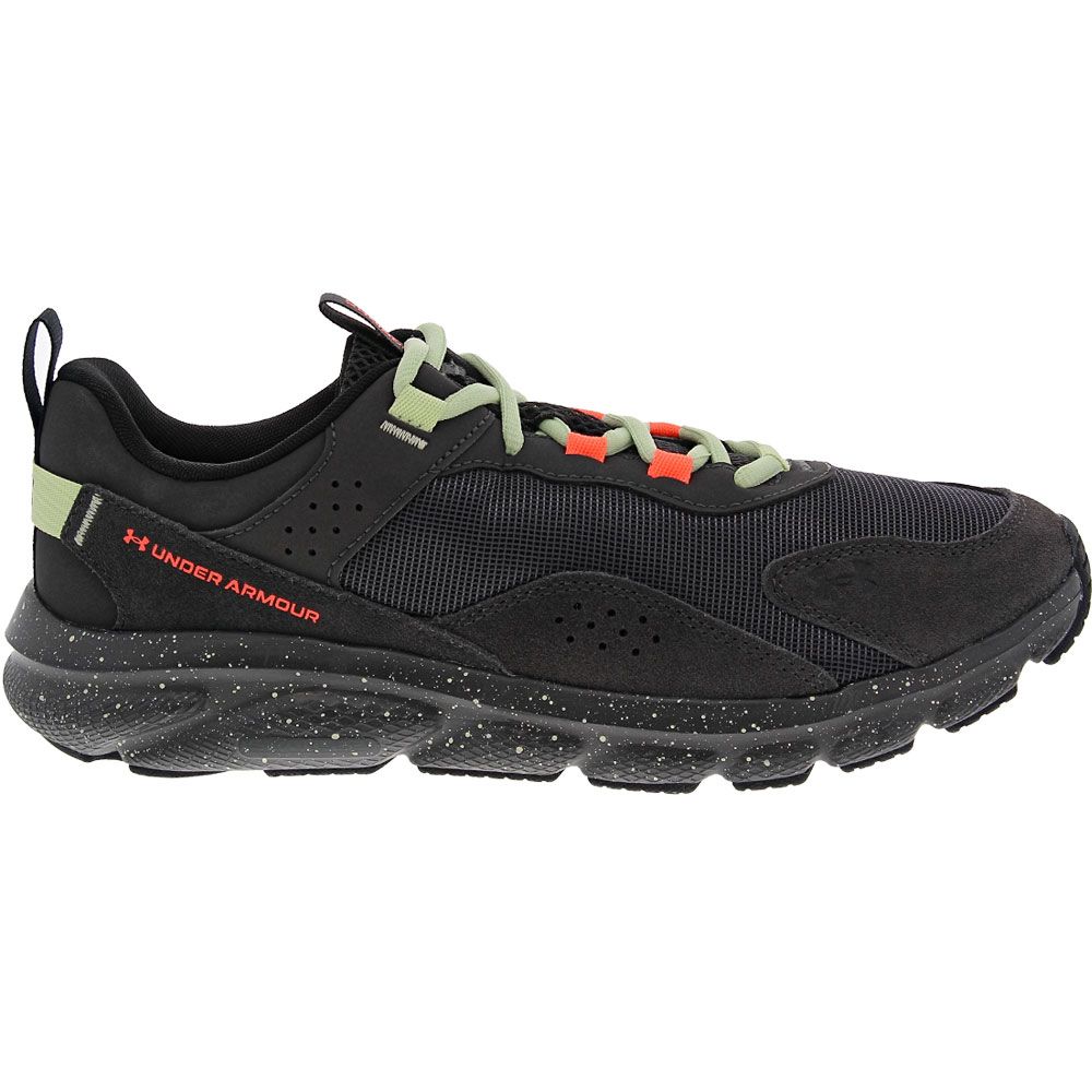 Under Armour Charged Verssert Speckle Running Shoes - Mens Grey Black