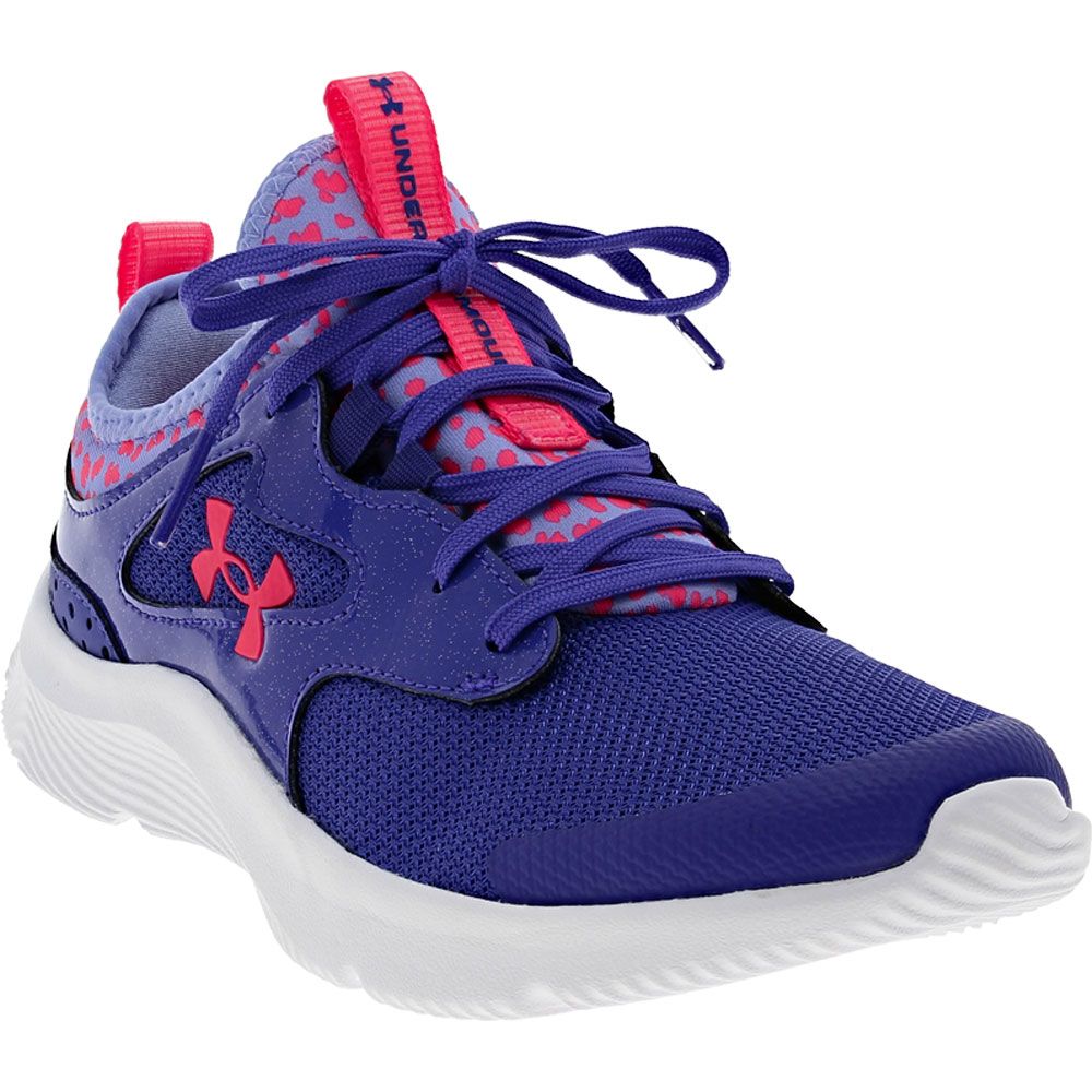 Under Armour Infinity 2 Print GGS Running - Girls Electric Purple Pink