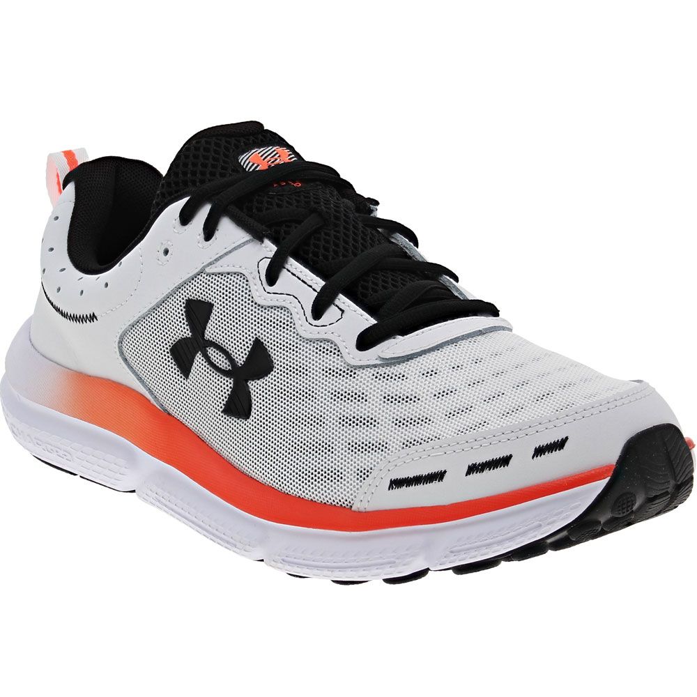 Under Armour Charged Assert 10 Men's Running Shoes  White Black
