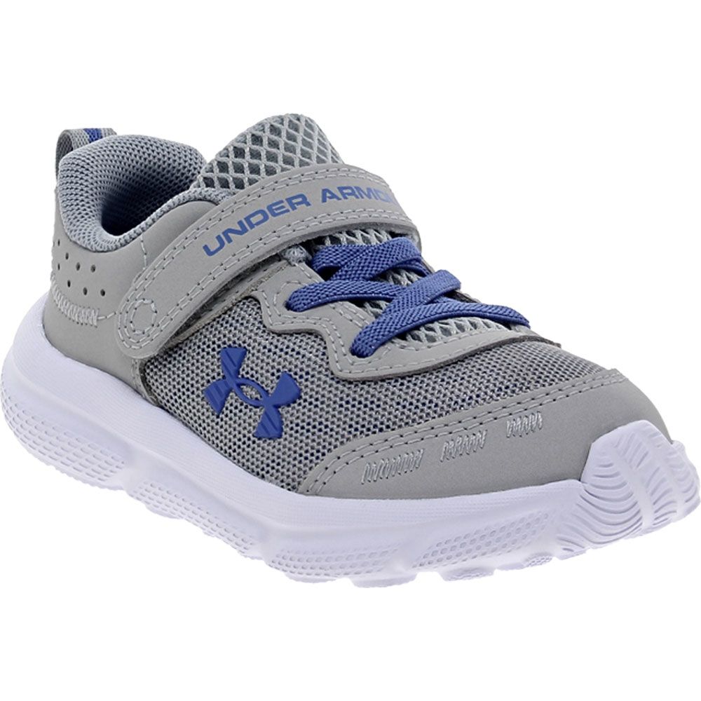 Under Armour Assert 10 AC Inf Girls Athletic Shoes - Baby Toddler Mod Gray Nebula Purple