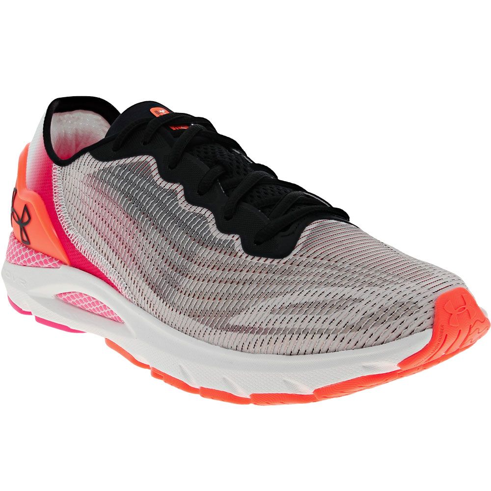 Under Armour Hovr Sonic 6 Brz Running Shoes - Mens White Orange Coral