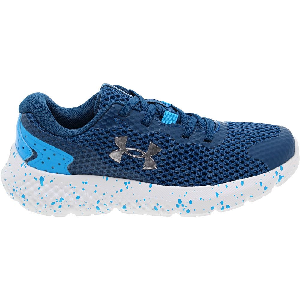 Under Armour Rogue 3 Spc Al Running - Boys Royal White Side View
