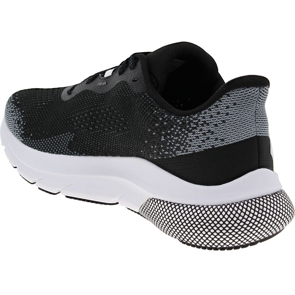 Under Armour Hovr Turbulence 2 Running Shoes - Mens Black Jet Gray  Back View