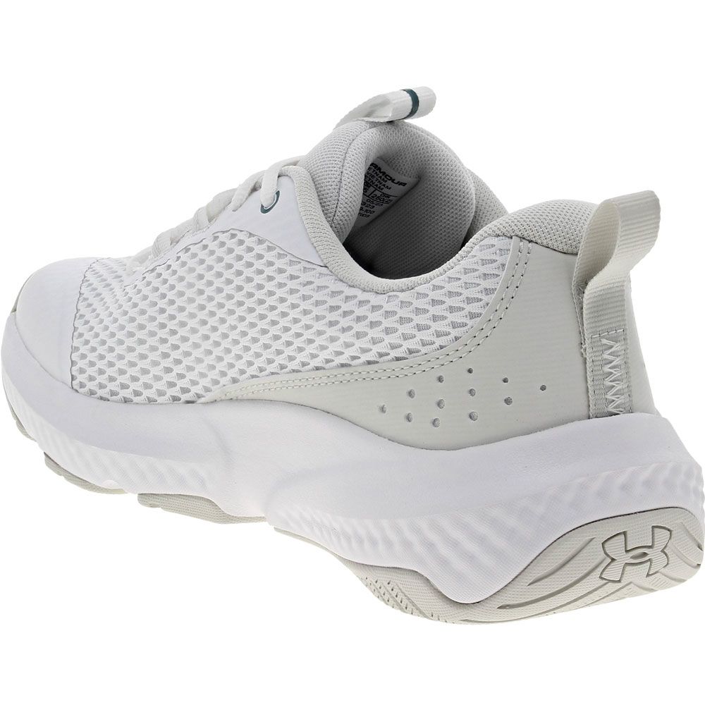 Under Armour Dynamic Select Training Shoes - Womens White Green Back View