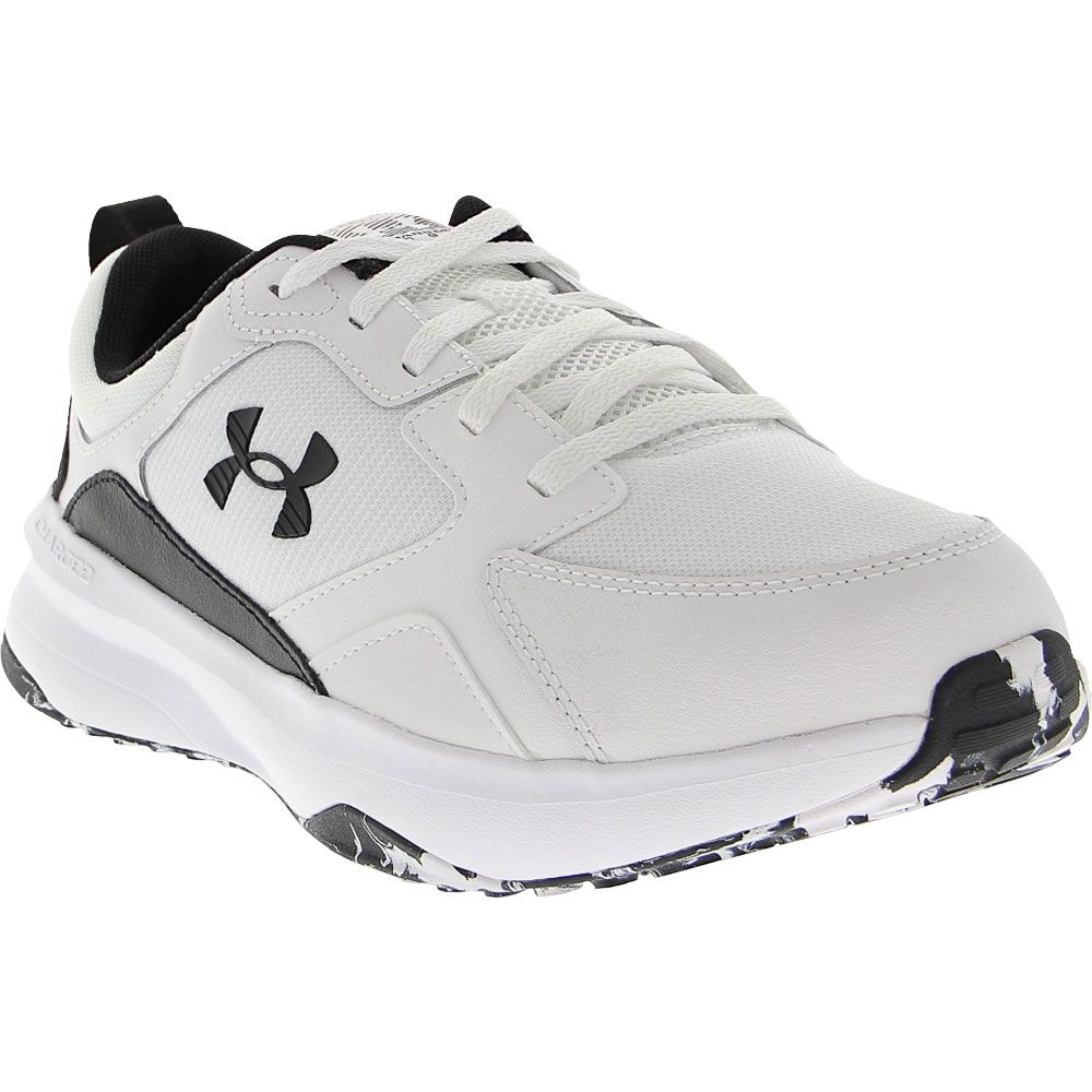 Under Armour Charged Edge Training Shoes - Mens White Black