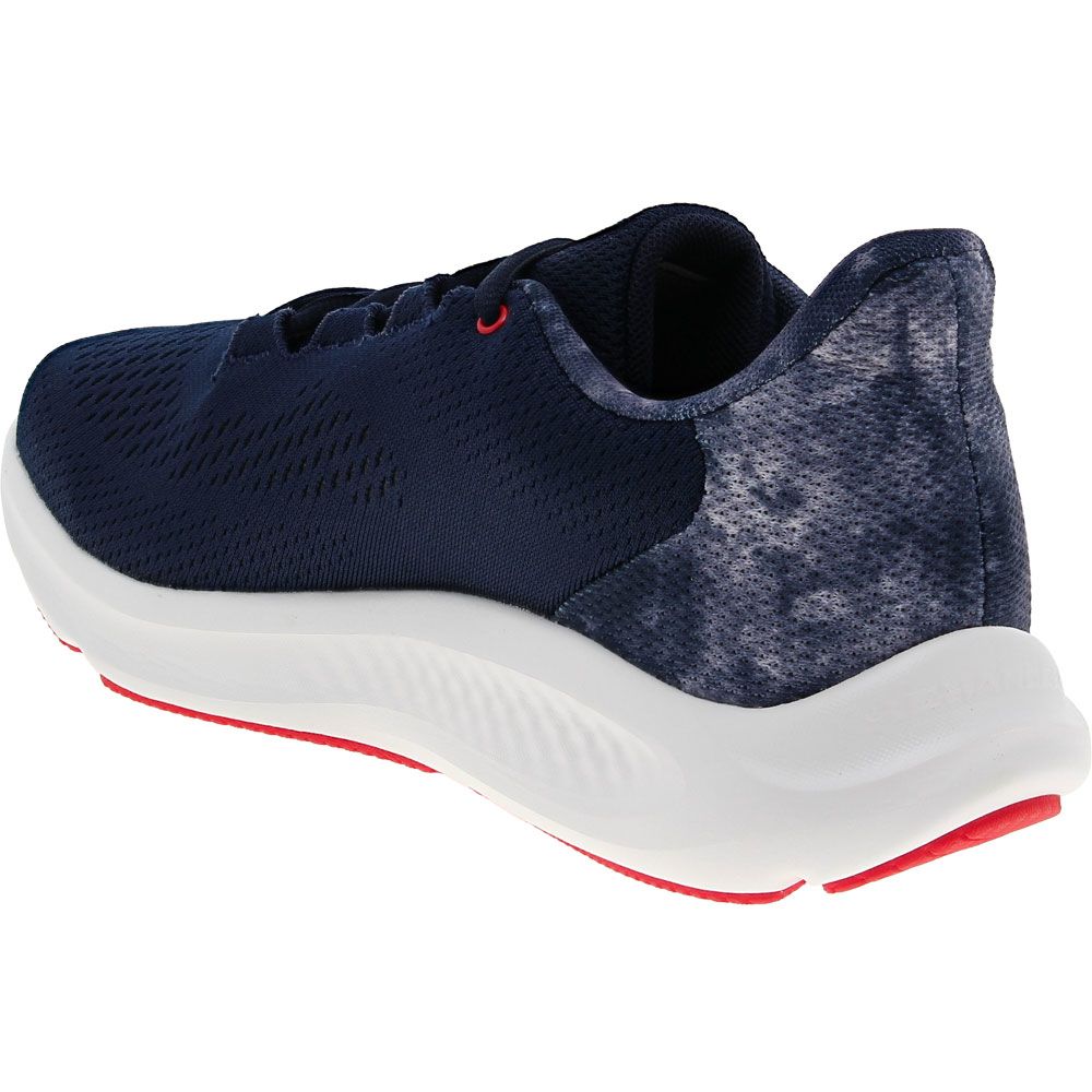 Under Armour Charged Pursuit 3 BL Freedom Running Shoes - Mens Blue Back View
