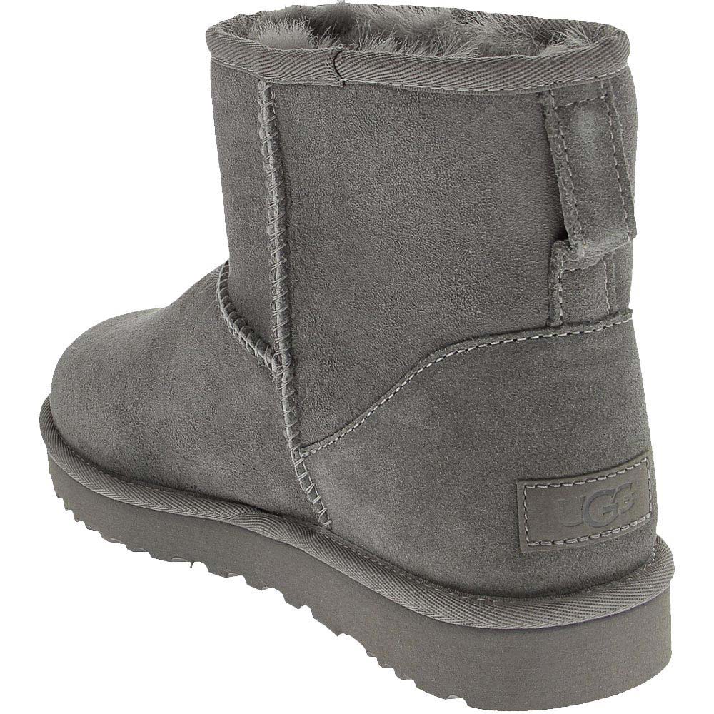 UGG® Classic Mini 2 Winter Boots - Womens Grey Back View