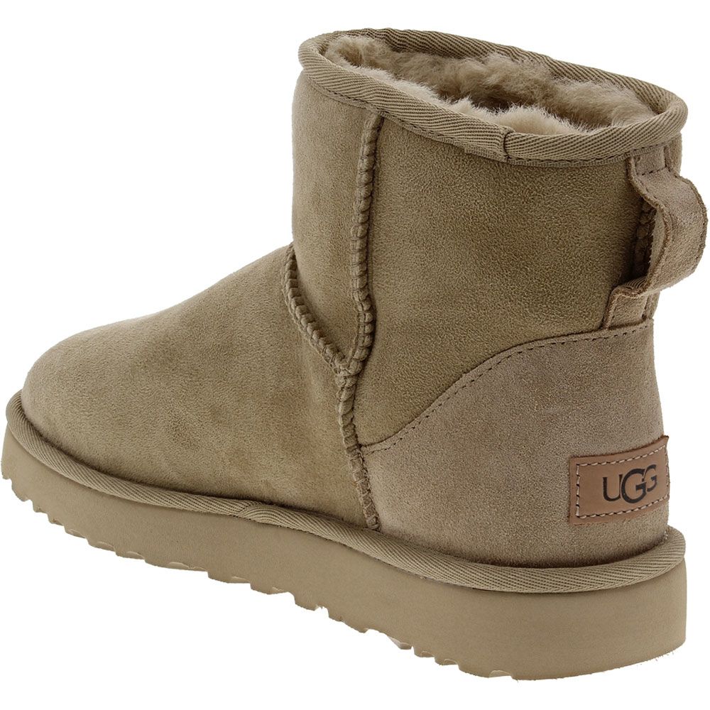 UGG® Classic Mini 2 Winter Boots - Womens Mustard Seed Back View