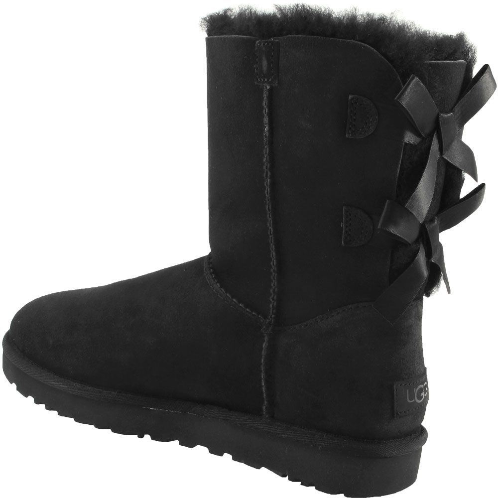 UGG® Bailey Bow 2 Winter Boots - Womens Black Back View