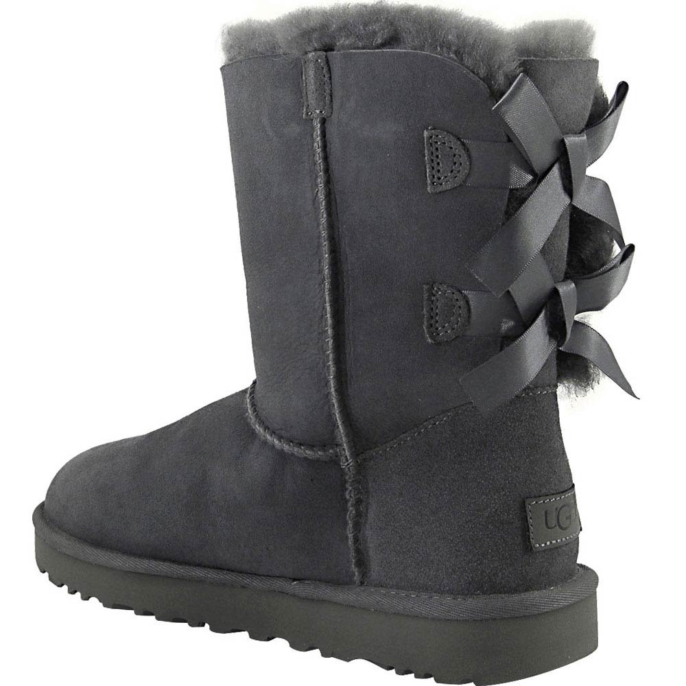 UGG® Bailey Bow 2 Winter Boots - Womens Grey Back View