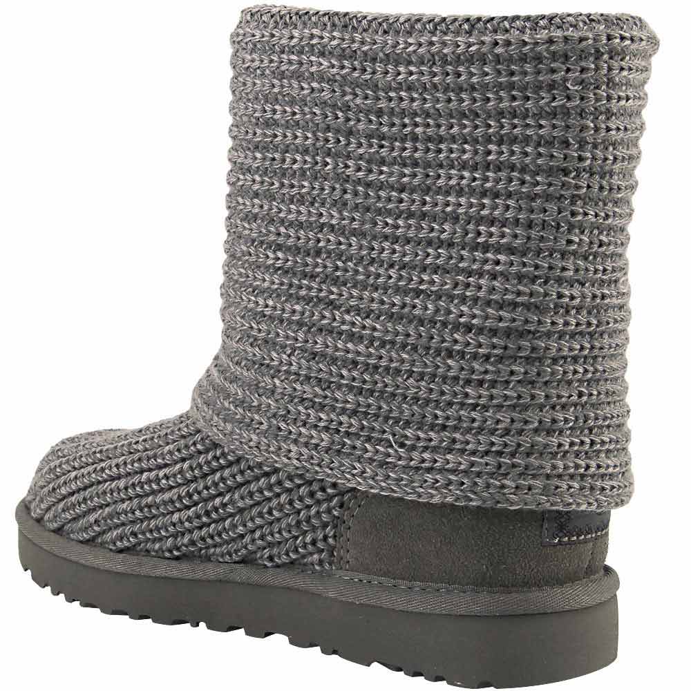 UGG® Bailey Bow 2 Winter Boots - Womens Grey Sole View