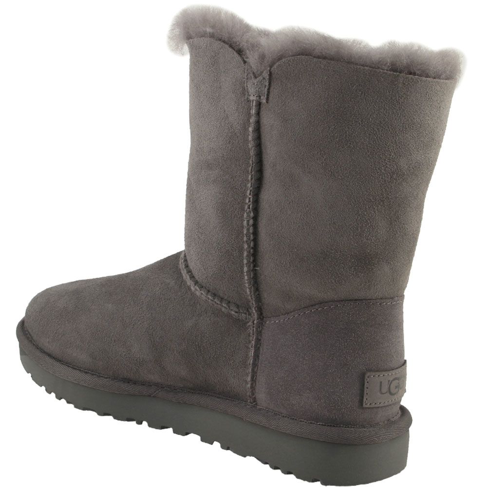 UGG Bailey Button 2 Winter Boots - Womens Grey Back View