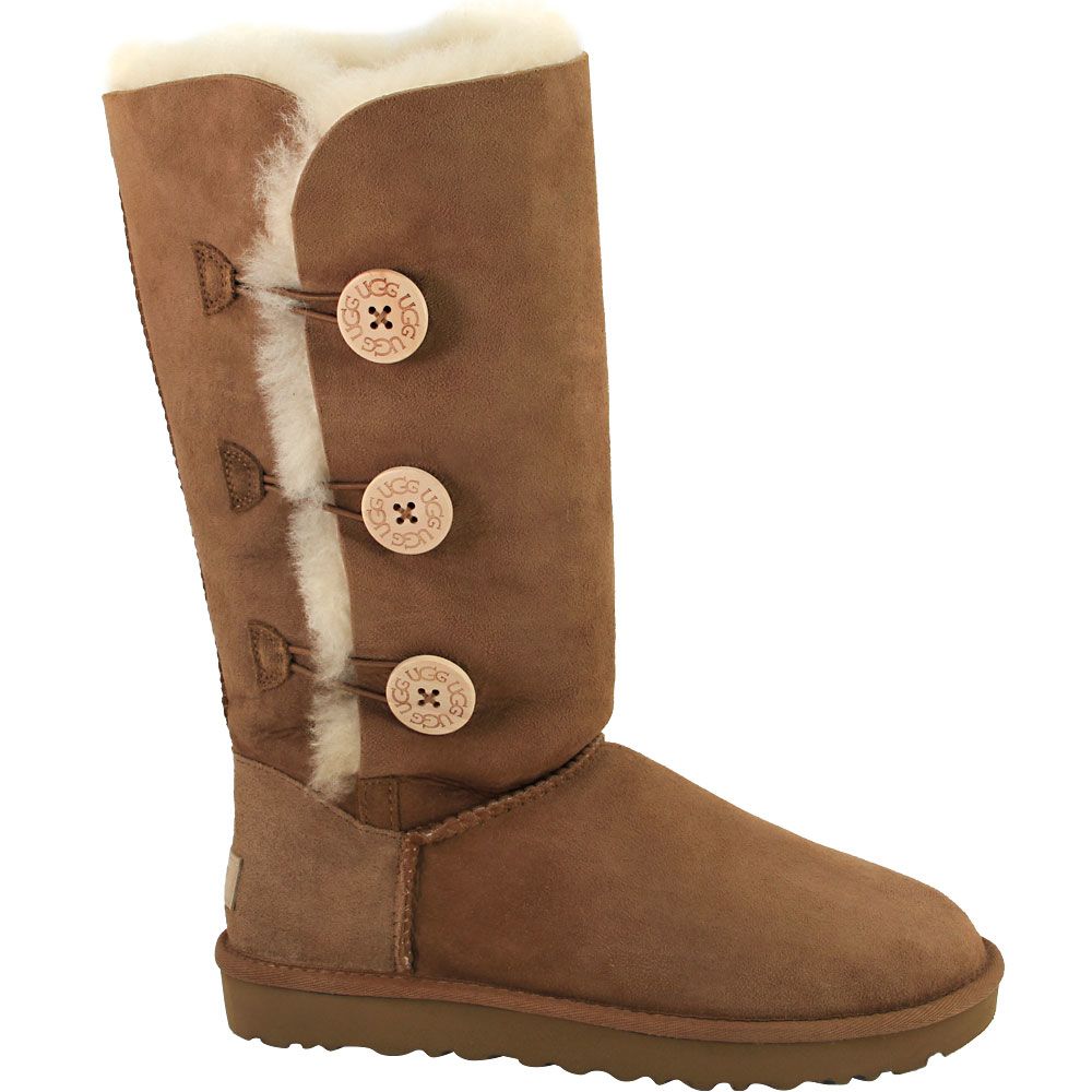UGG Bailey Button Trip2 Comfort Winter Boots - Womens Chestnut