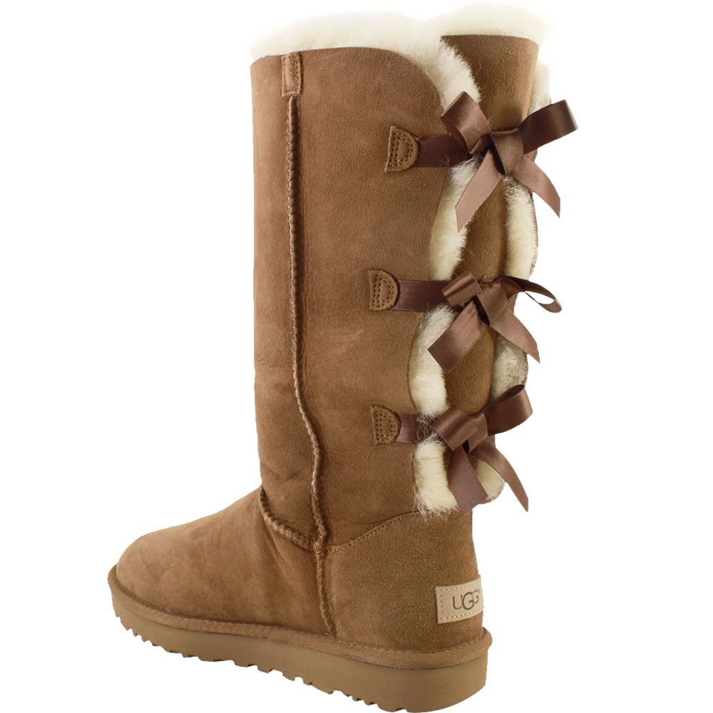 UGG® Bailey Bow Tall 2 Winter Boots - Womens Chestnut Back View