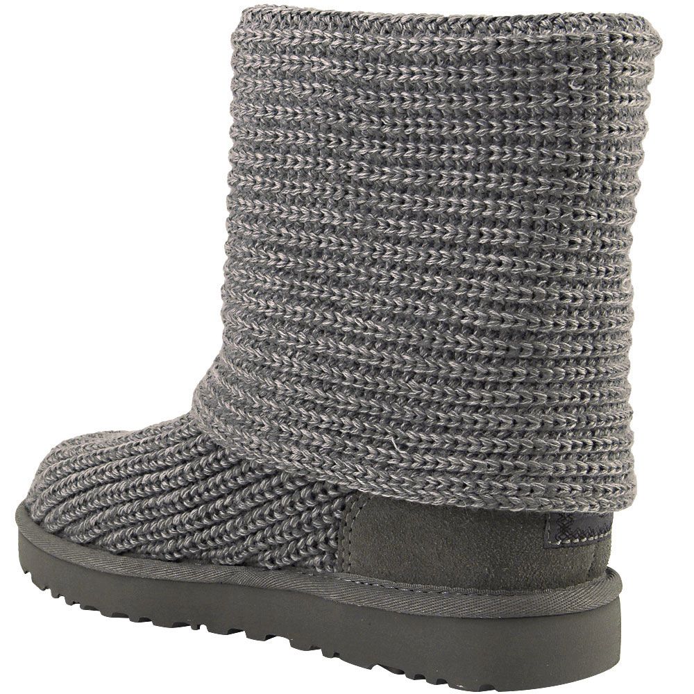 UGG Classic Cardy 2 Winter Boots - Womens Grey Back View