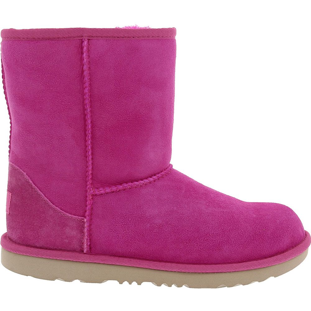 UGG Classic 2 Comfort Winter Boots - Girls Rock Rose Side View