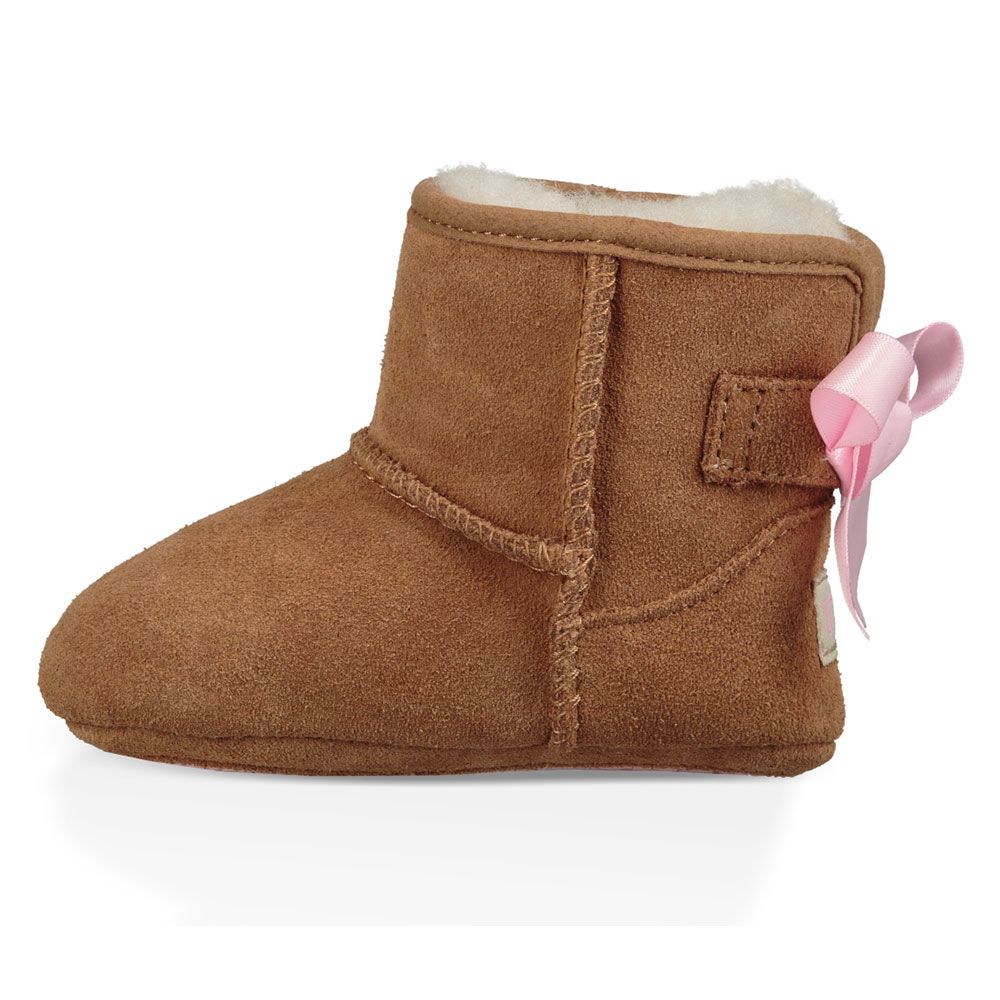 UGG® Jesse Bow 2 Winter Boots - Baby Toddler Chestnut Back View