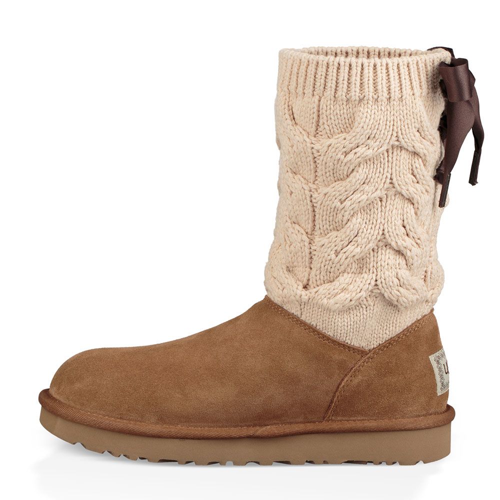 UGG® Kiandra Comfort Winter Boots - Womens Chestnut Back View