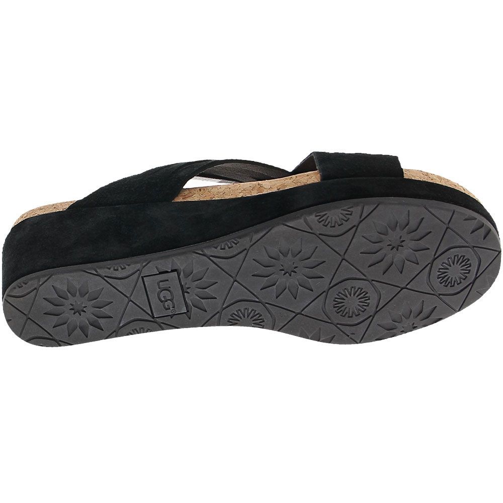 UGG® Lilah Sandals - Womens Black Sole View