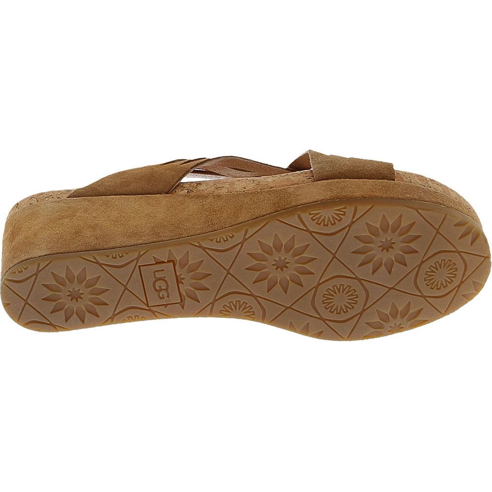 UGG® Lilah Sandals - Womens Chestnut Sole View