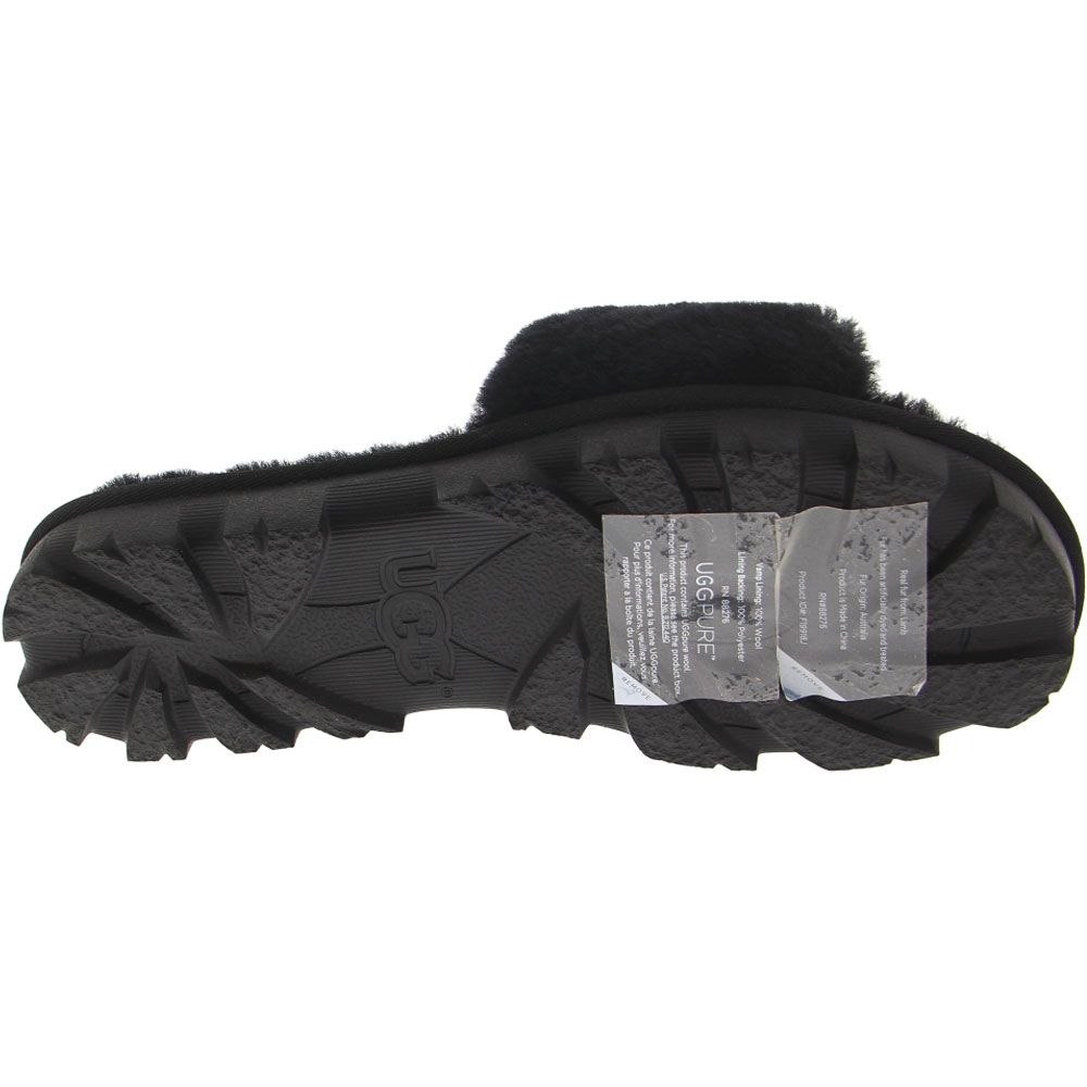 UGG® Cozette Slippers - Womens Black Sole View
