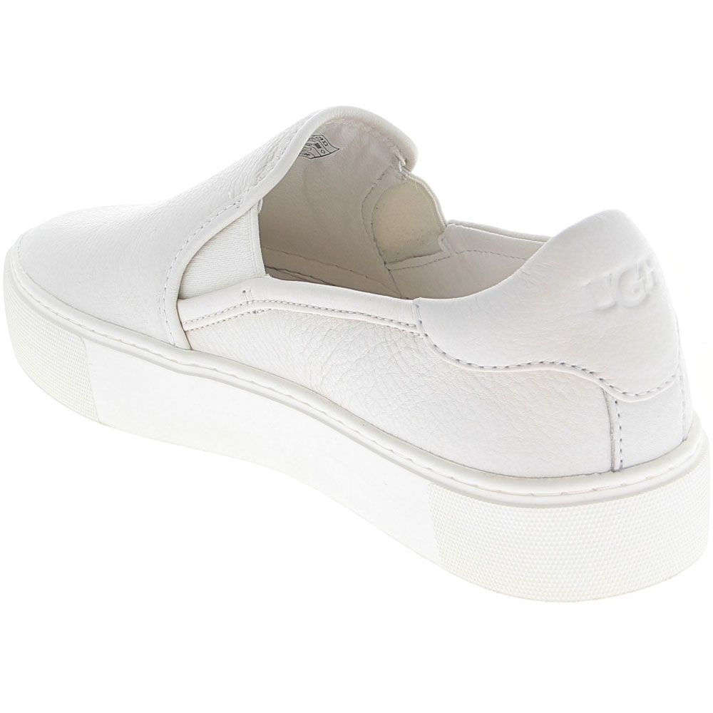 UGG Jass Lifestyle Shoes - Womens White Back View