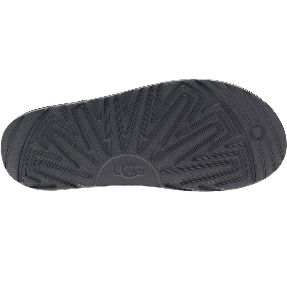 UGG® Wilcox Slide Water Sandals - Mens Black Sole View