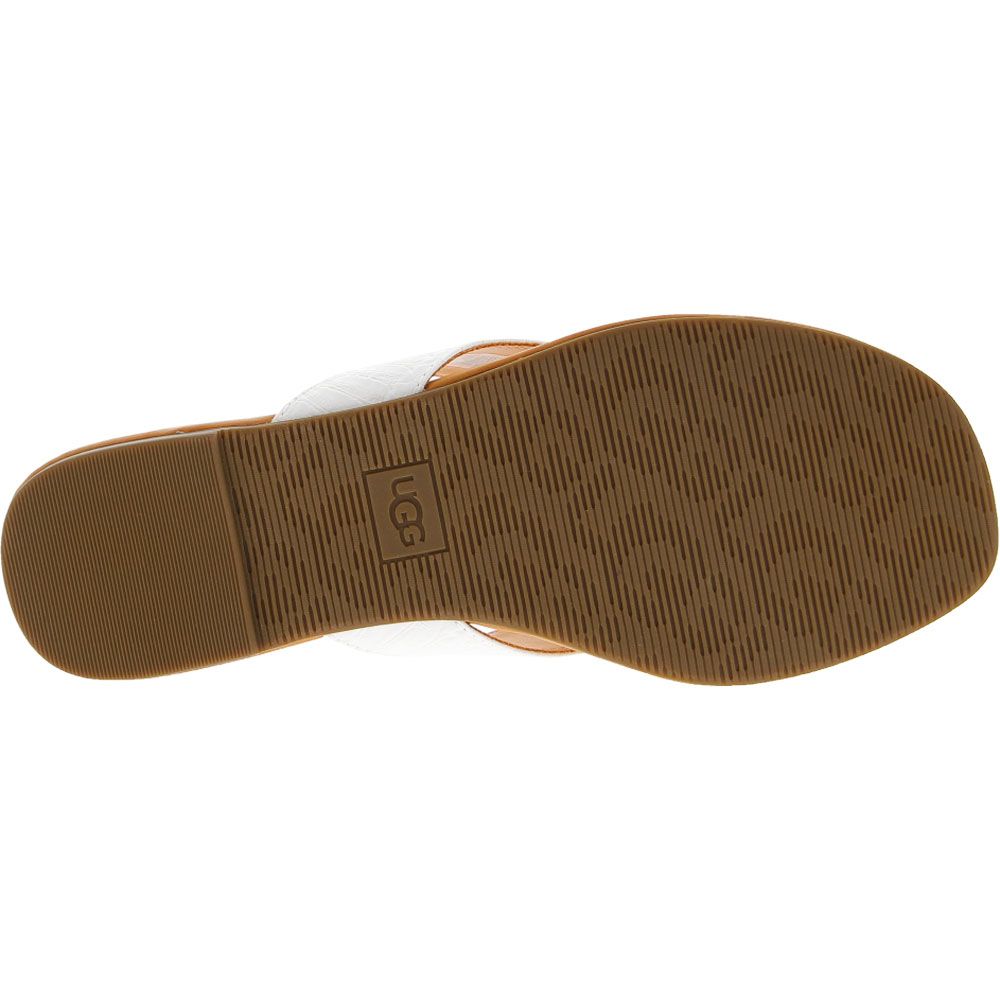 UGG® Tuolumne Sandals - Womens White Sole View