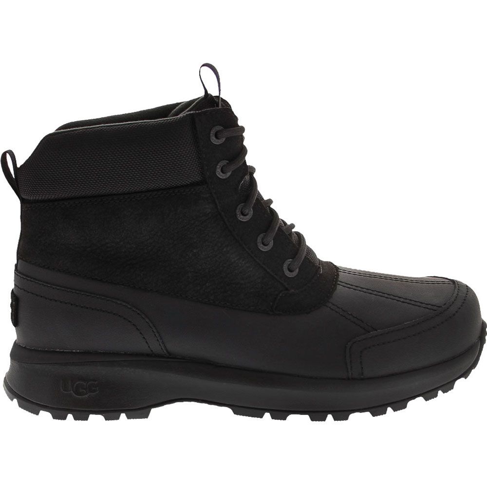 UGG Emmett Duck Boot Comfort Winter Boots - Mens Black