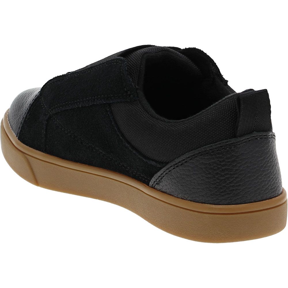 UGG® Rennon Low Little Kids Lifestyle Shoes Black Back View