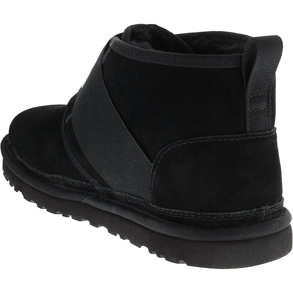 UGG® Neumel 2 Graphic Mens Casual Boots Black Back View