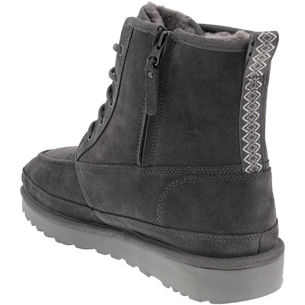 UGG® Neumel High Moc Casual Boots - Mens Charcoal Back View